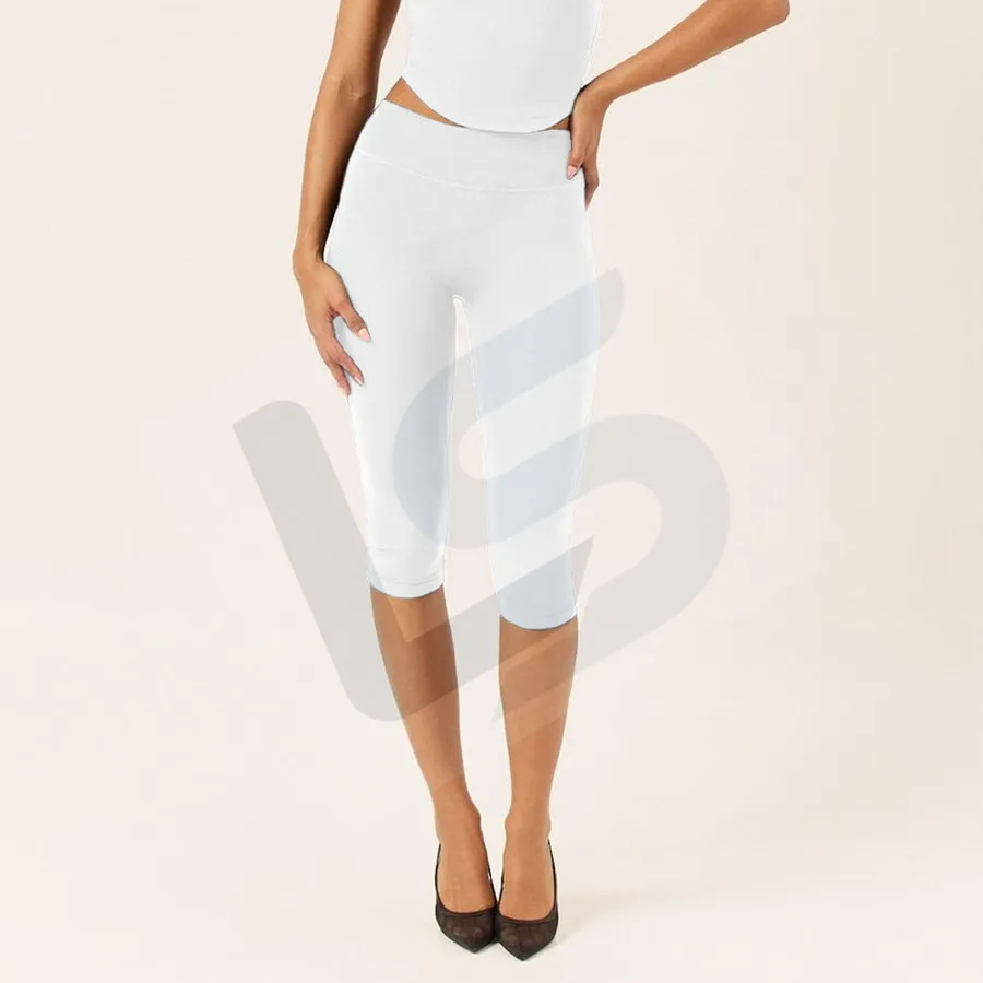 LS-B0011 Women's Yoga Leggings in Glacier White, original product photograph