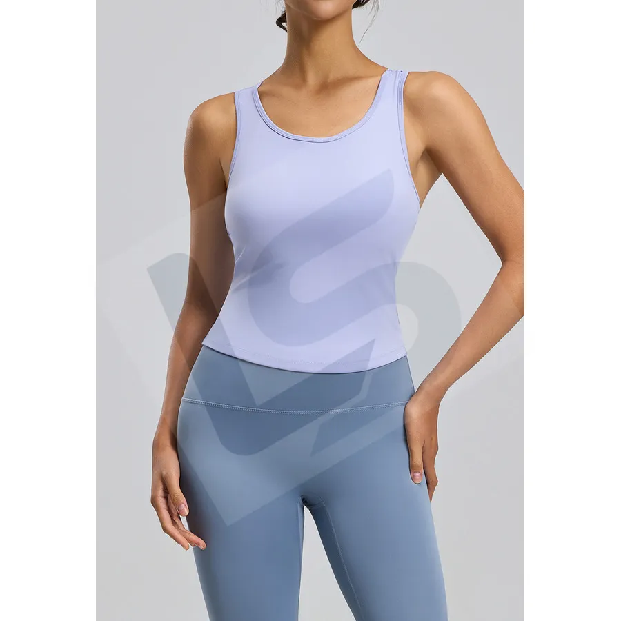 LS-B0018 Women's Training Tank Top in Blue, original product photograph
