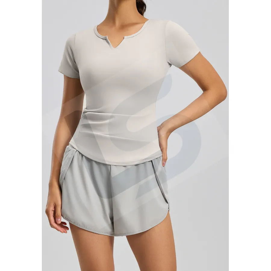 LS-B0020 Women's Training T-Shirt in Grey, original product photograph