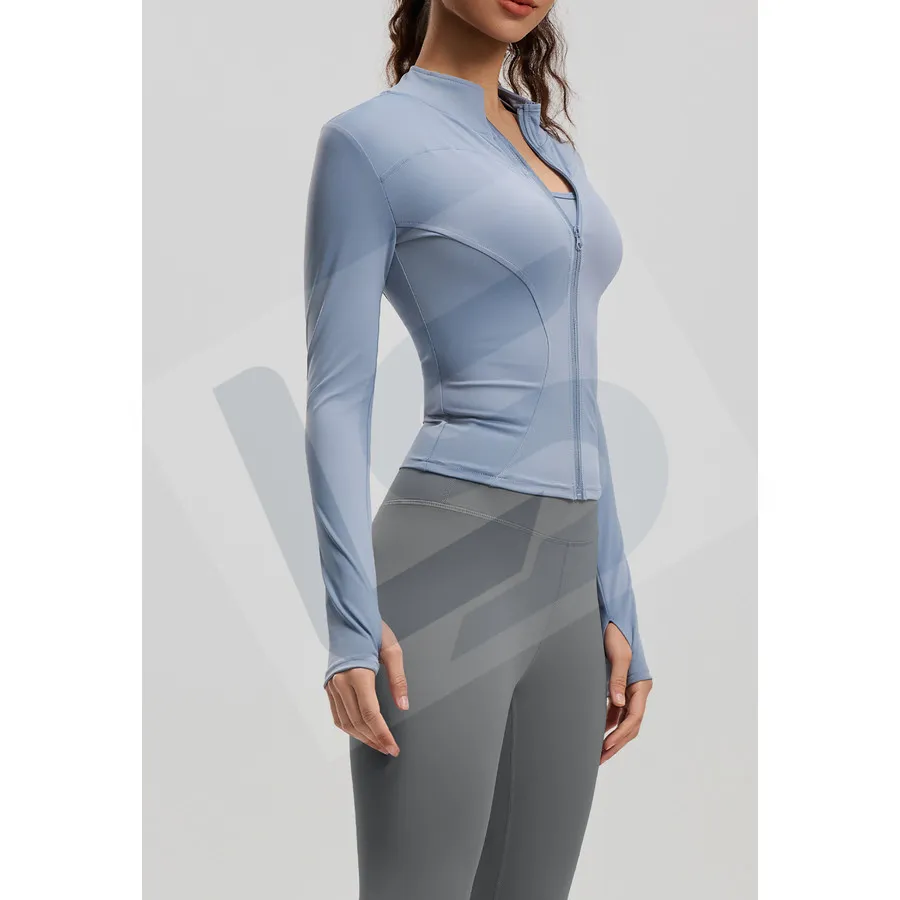 LS-B0021 Women's Activewear Set in Blue Variant 2, original product photograph