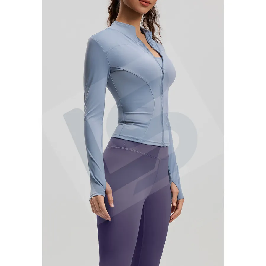 LS-B0021 Women's Activewear Set in Blue Variant 3, original product photograph