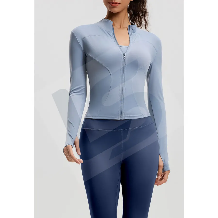 LS-B0021 Women's Activewear Set in Blue Variant 4, original product photograph