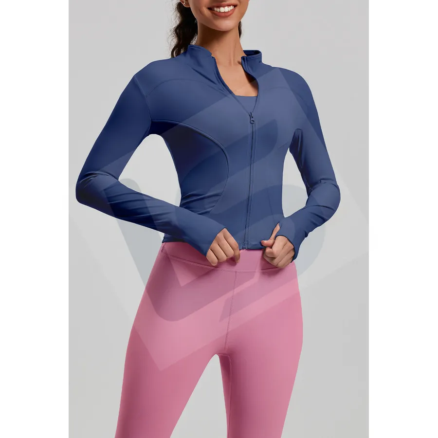 LS-B0021 Women's Activewear Set in Blue Variant 6, original product photograph