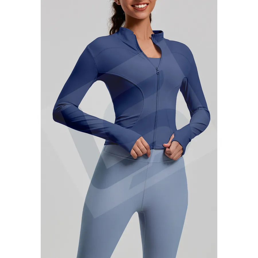 LS-B0021 Women's Activewear Set in Blue Variant 7, original product photograph