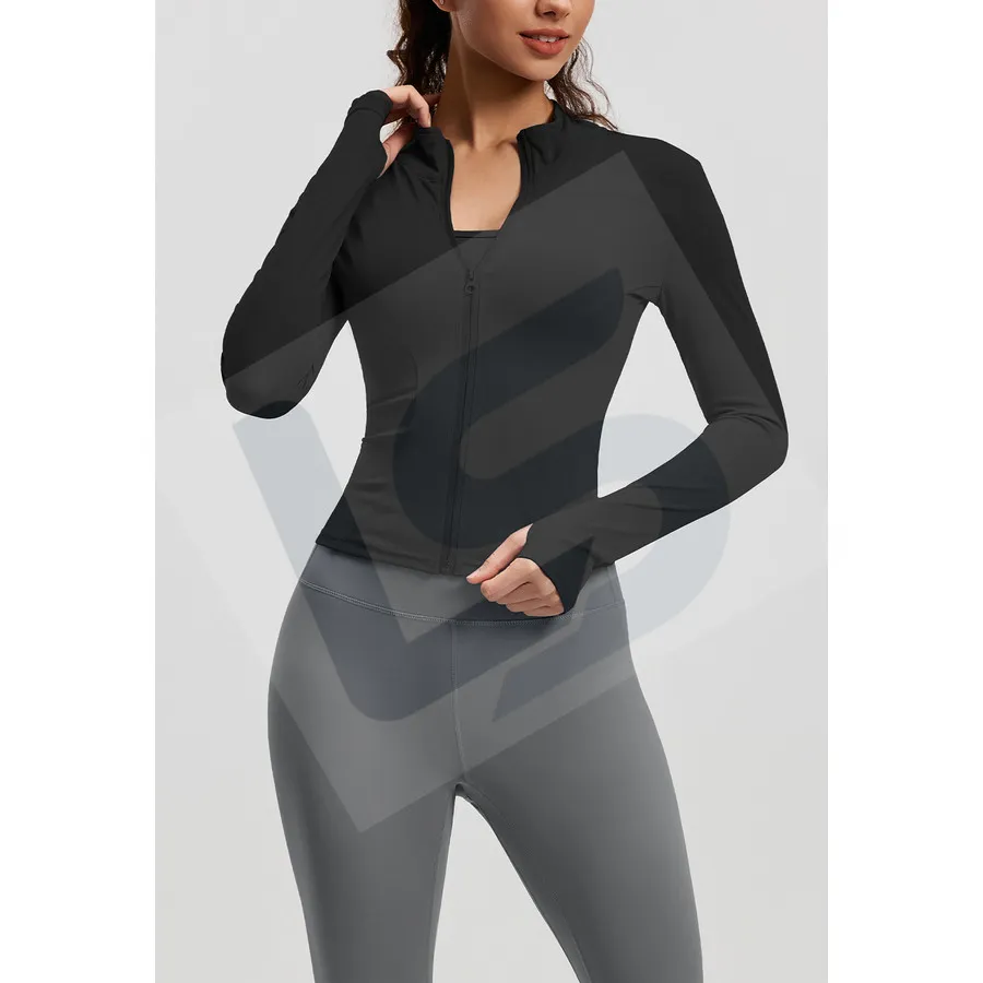 LS-B0021 Women's Activewear Set in Black Variant 5, original product photograph