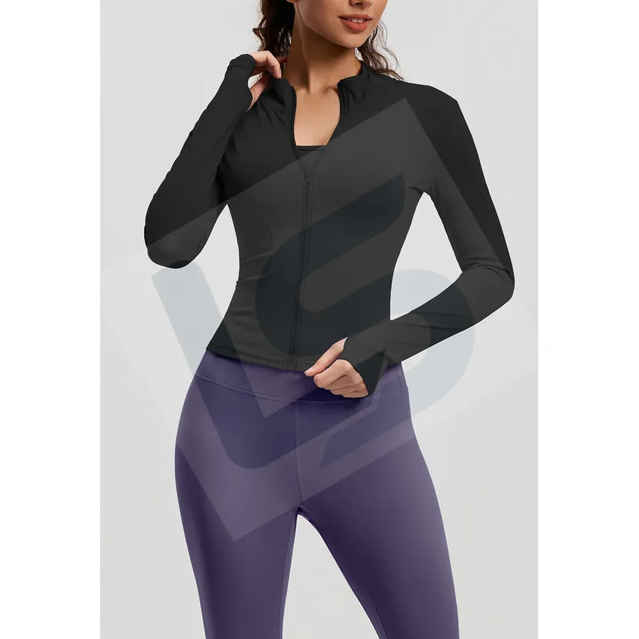 LS-B0021 Women's Activewear Set in Black Variant 6, original product photograph