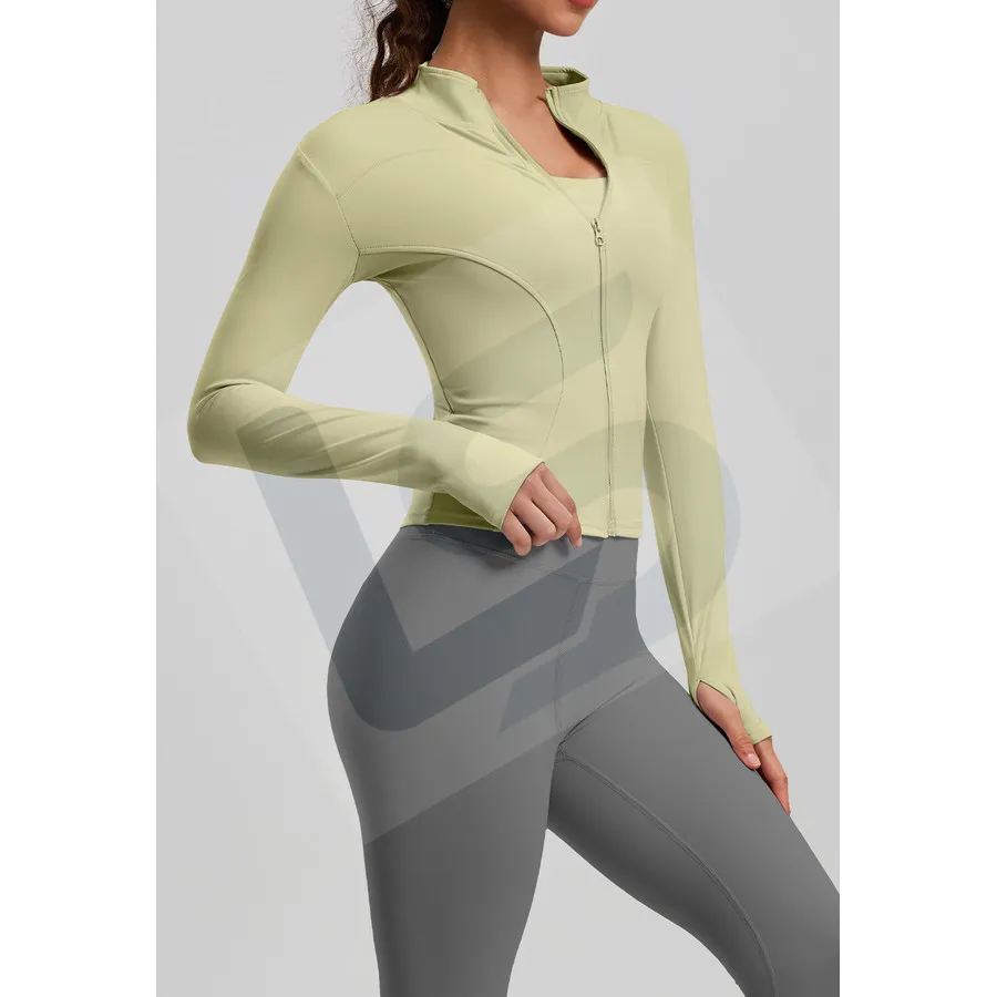 LS-B0021 Women's Activewear Set in Green Variant 1, original product photograph