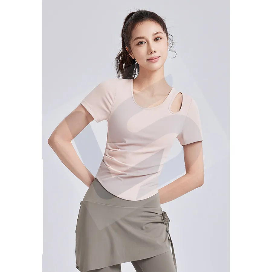 LS-B0033 Women's Sports Bra in Pink, original product photograph