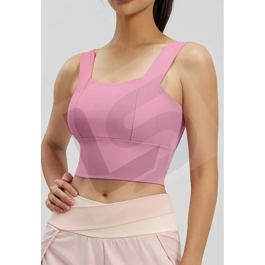 LS-B0035 Women's Sports Bra in Mauve, original product photograph