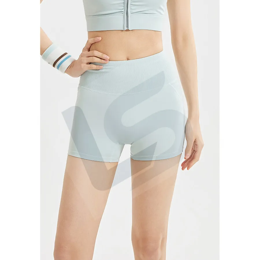 LS-B0047 Women's Training Shorts in Green, original product photograph