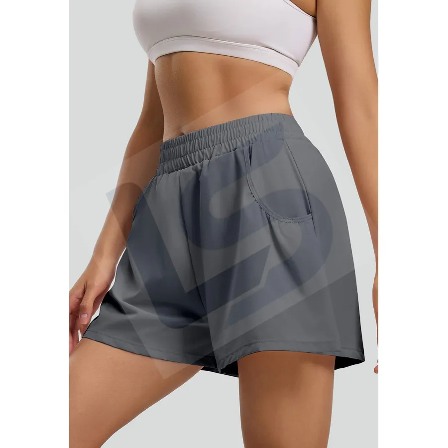 LS-B0050 Women's Training Shorts in Grey, original product photograph