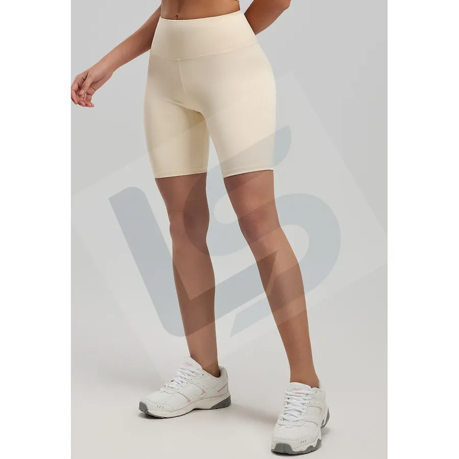 LS-B0051 Women's Training Shorts in Ivory, original product photograph