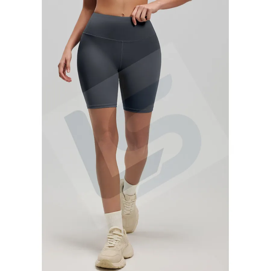 LS-B0051 Women's Training Shorts in Grey Variant 2, original product photograph