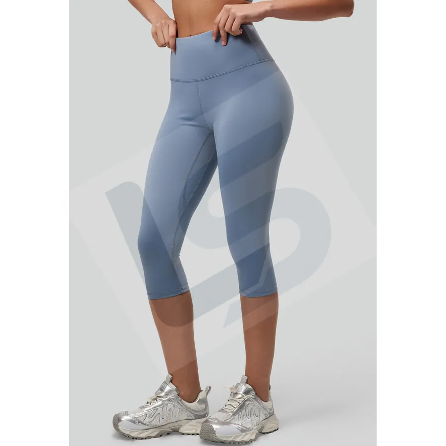 LS-B0052 Women's Training Shorts in Blue Variant 1, original product photograph