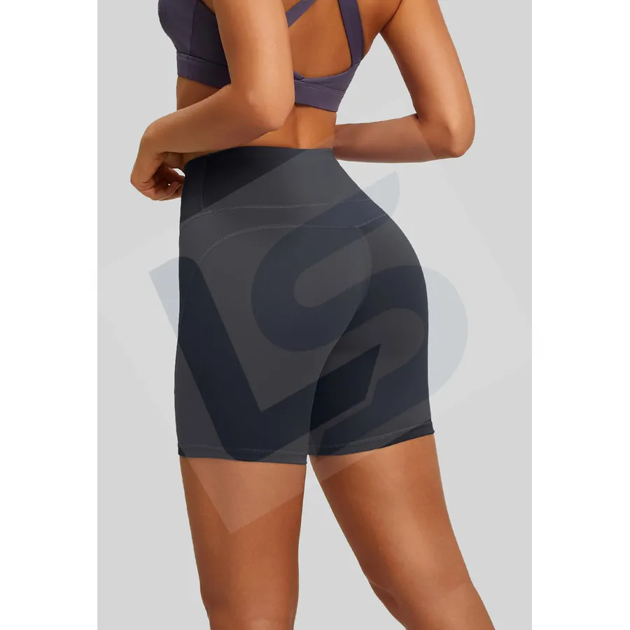 LS-B0053 Women's Training Shorts in Grey Variant 1, original product photograph