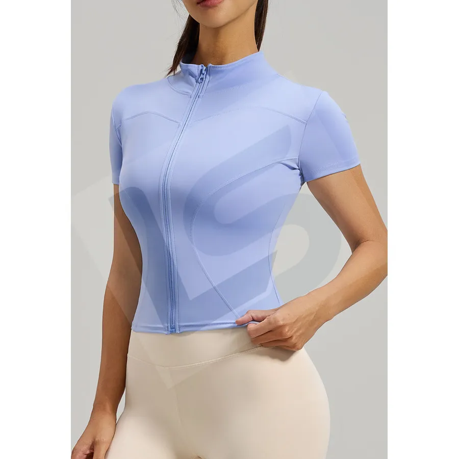 LS-B0066 Women's Training Jacket in Blue Variant 1, original product photograph
