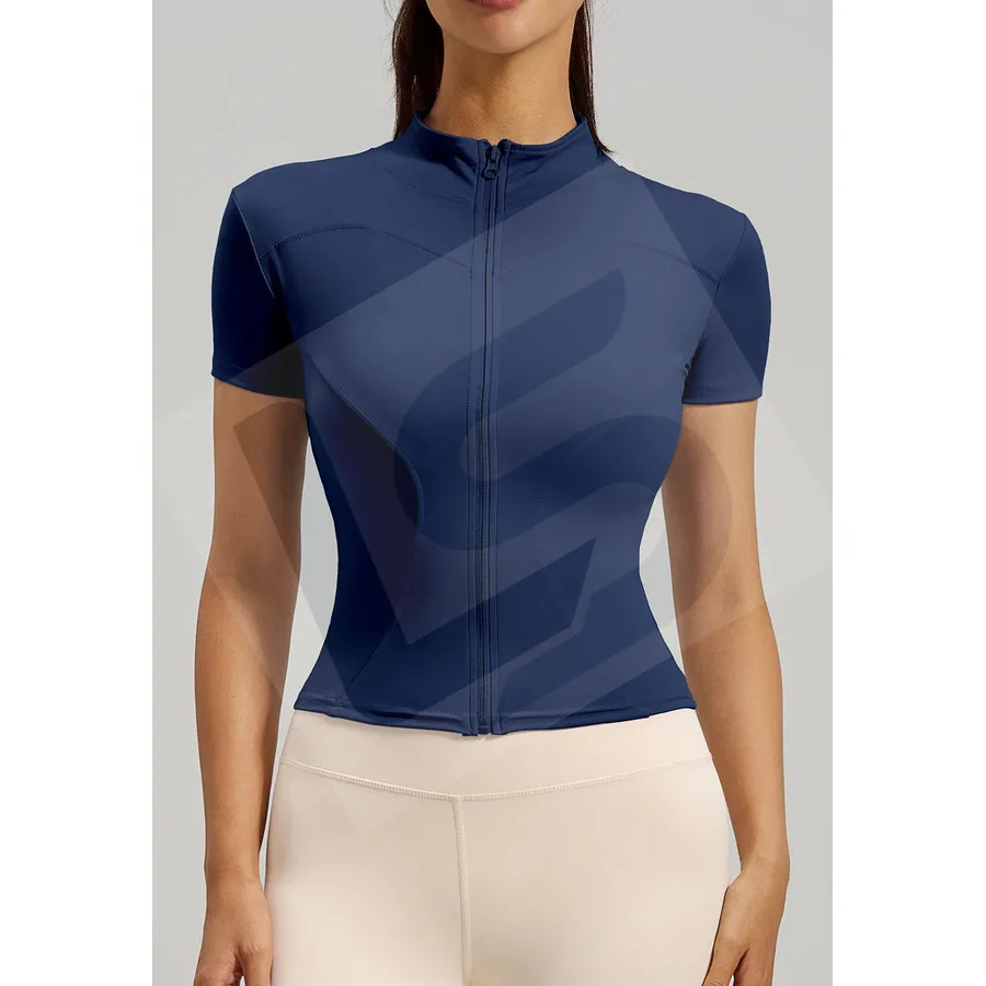 LS-B0066 Women's Training Jacket in Blue Variant 2, original product photograph