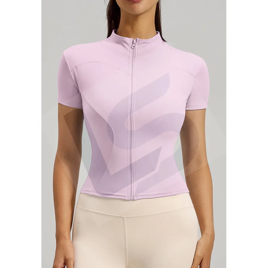 LS-B0066 Women's Training Jacket in Pink, original product photograph