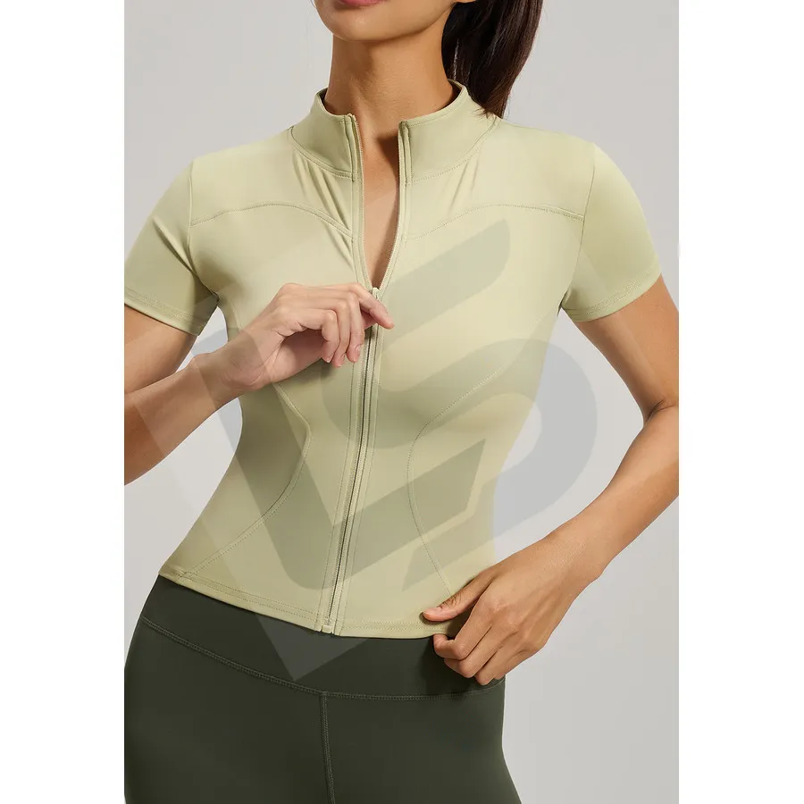 LS-B0066 Women's Training Jacket in Green, original product photograph