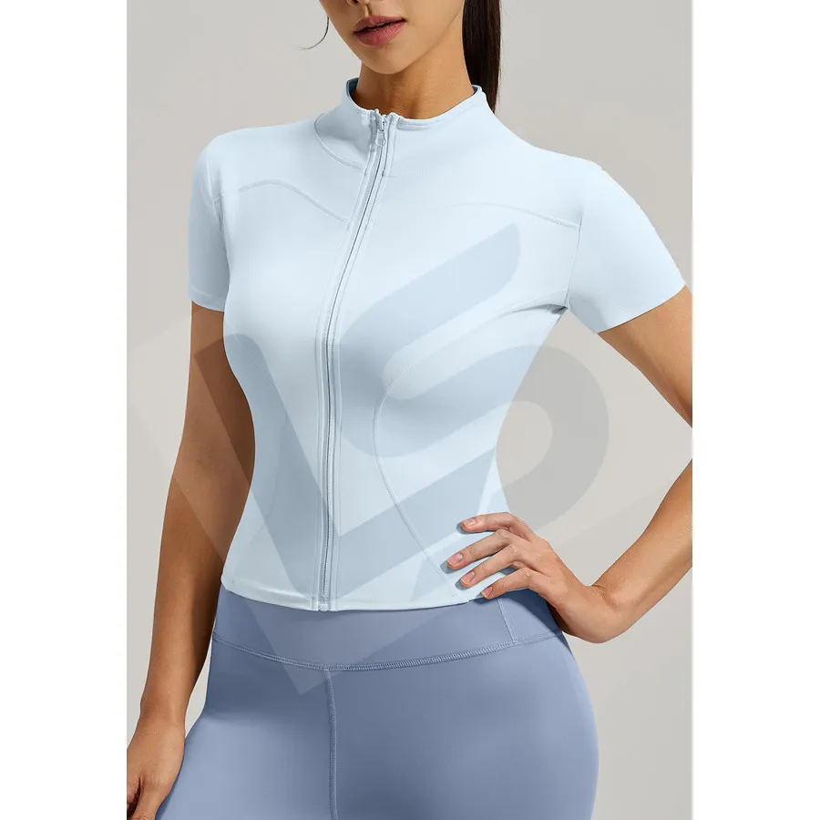 LS-B0066 Women's Training Jacket in Blue Variant 3, original product photograph