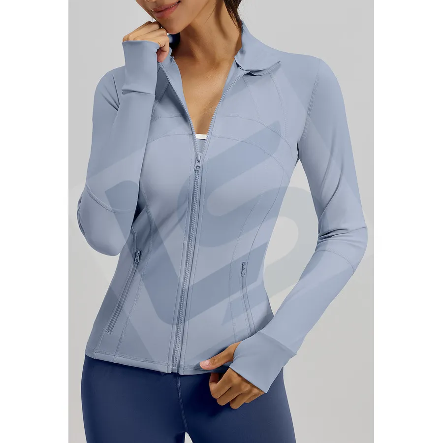 LS-B0067 Women's Training Jacket in Blue, original product photograph
