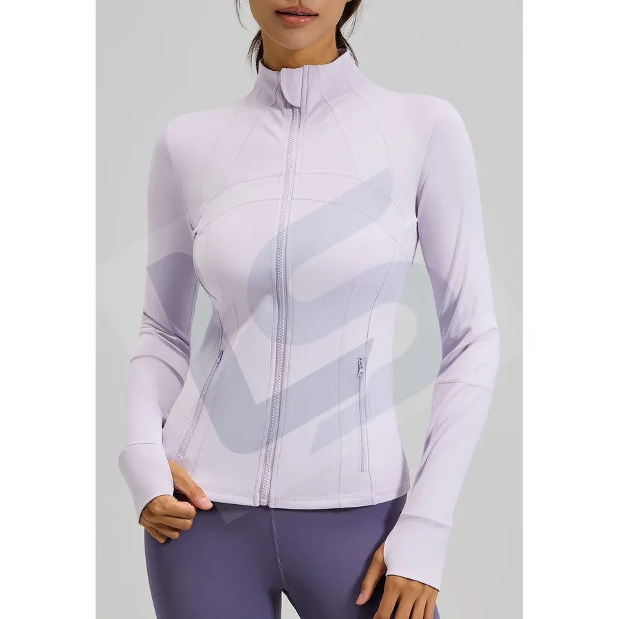 LS-B0067 Women's Training Jacket in Purple Variant 2, original product photograph