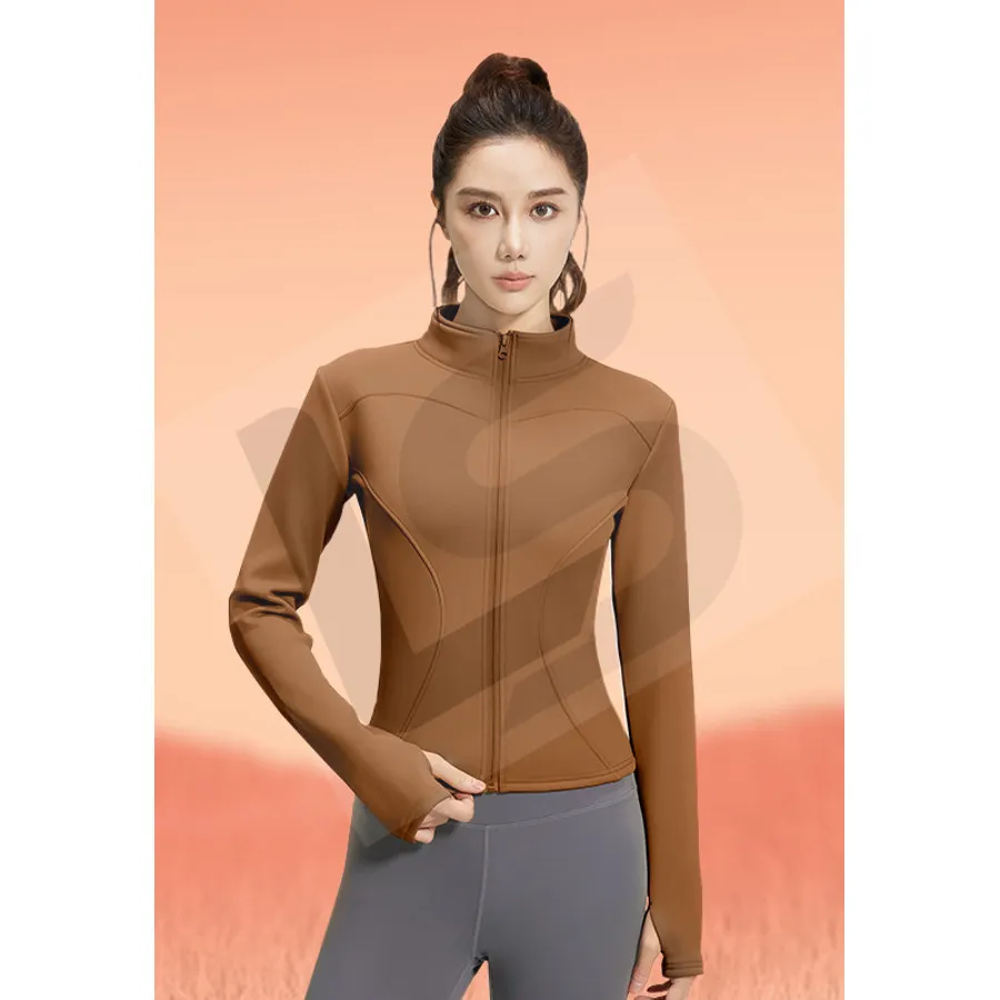 LS-B0069 Women's Training Jacket in Red, original product photograph