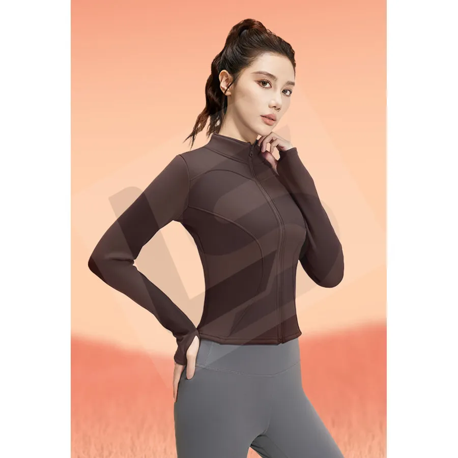 LS-B0069 Women's Training Jacket in Coffee, original product photograph