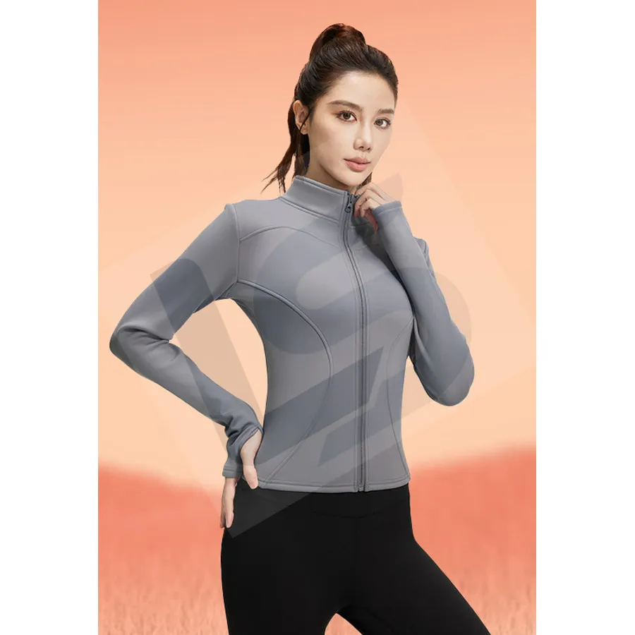 LS-B0069 Women's Training Jacket in Grey, original product photograph