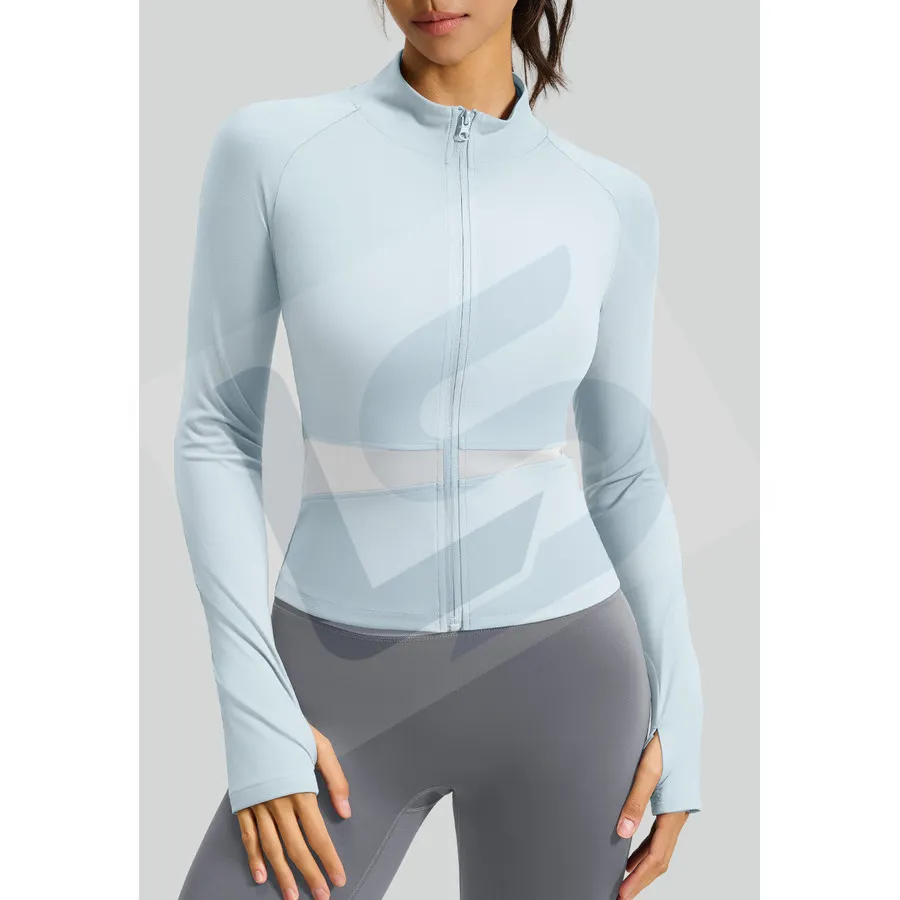 LS-B0070 Women's Training Jacket in Blue Variant 2, original product photograph