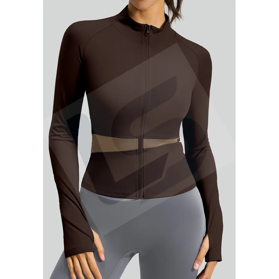 LS-B0070 Women's Training Jacket in Coffee, original product photograph