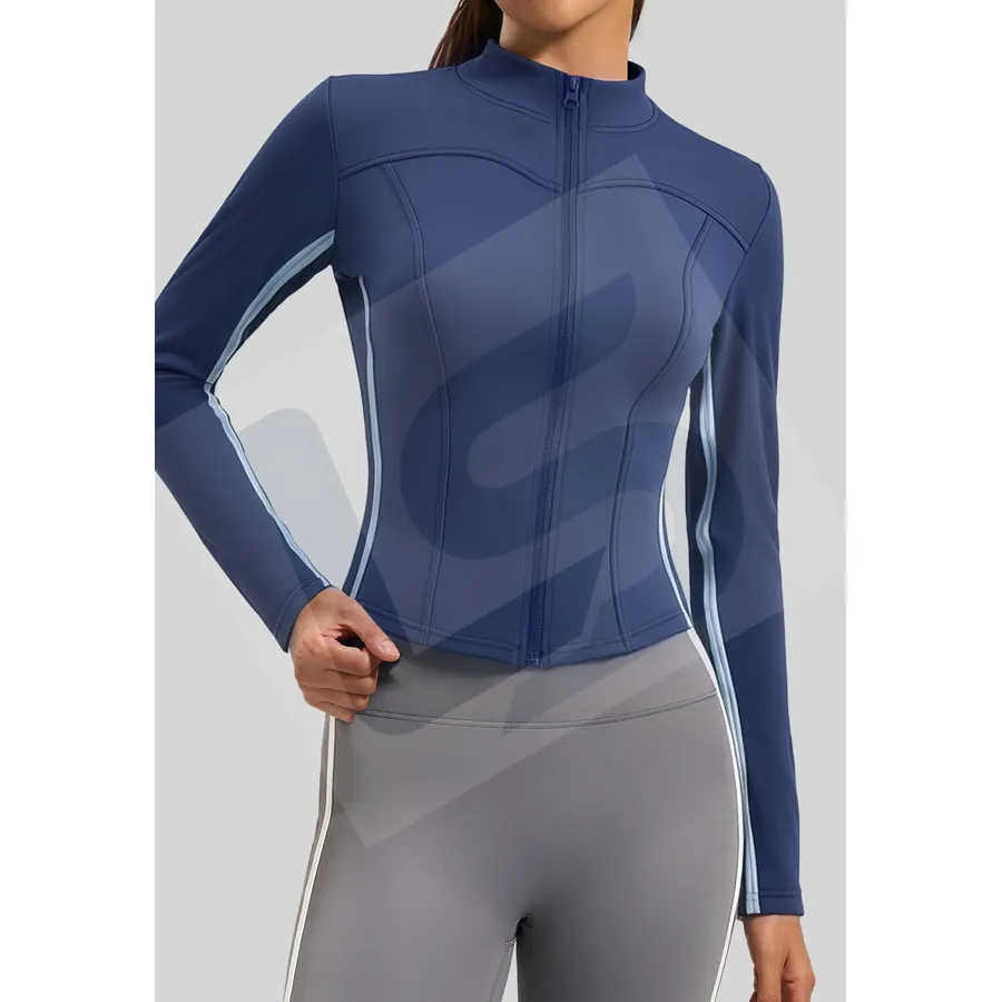 LS-B0071 Women's Training Jacket in Blue, original product photograph