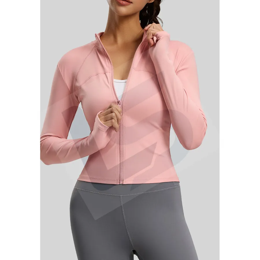 LS-B0073 Women's Training Jacket in Pink, original product photograph