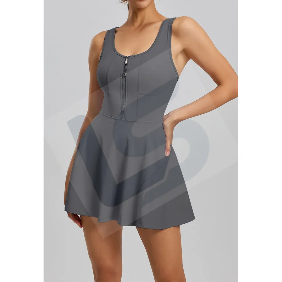 LS-B0076 Women's Active Dress in Grey, original product photograph