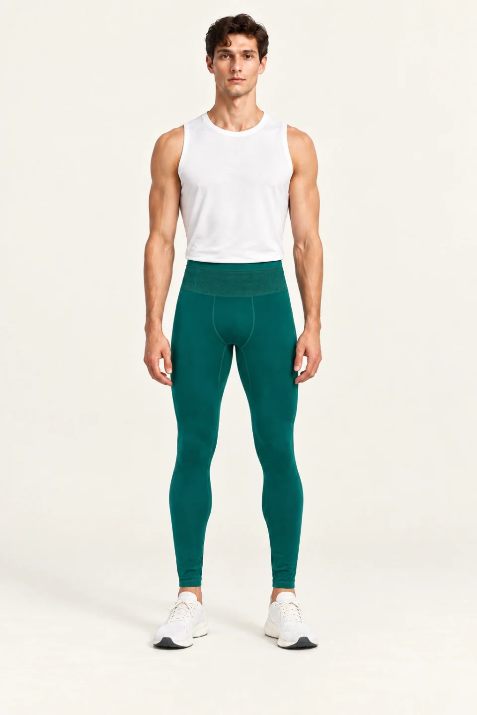 LS-B0096 Shrub Green front view — standardized AI styling preview