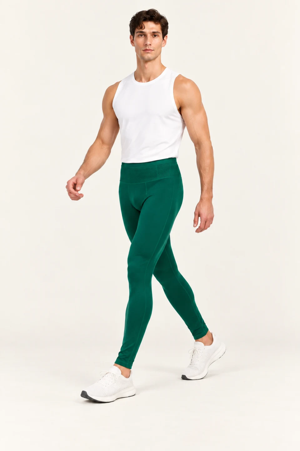 LS-B0096 Shrub Green motion view — standardized AI styling preview