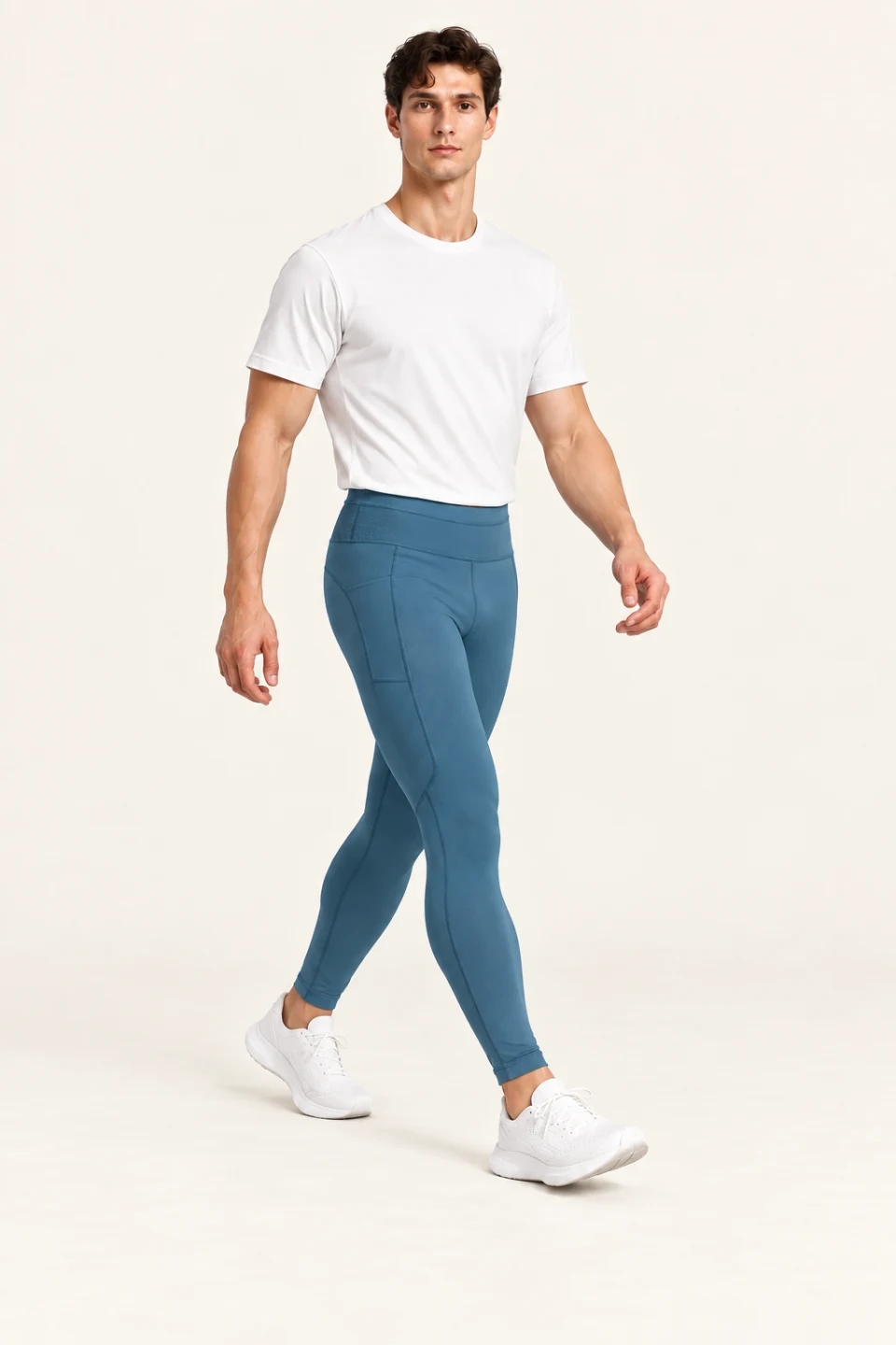LS-B0099 Galaxy Blue motion view — standardized AI styling preview