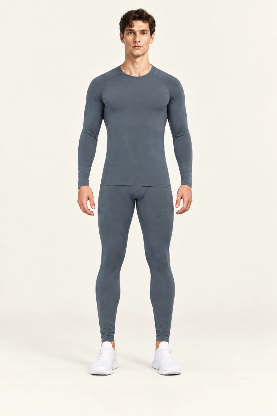 LS-B0151 Grey front view — standardized AI styling preview