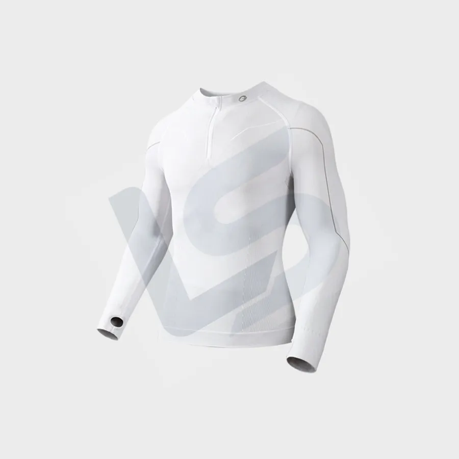 LS-B0152 Unisex Activewear Set in White Top, original product photograph