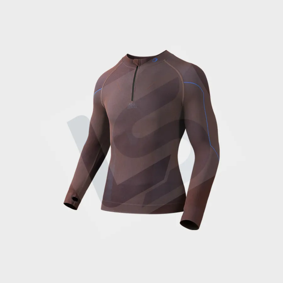 LS-B0152 Unisex Activewear Set in Blue Top Variant 2, original product photograph