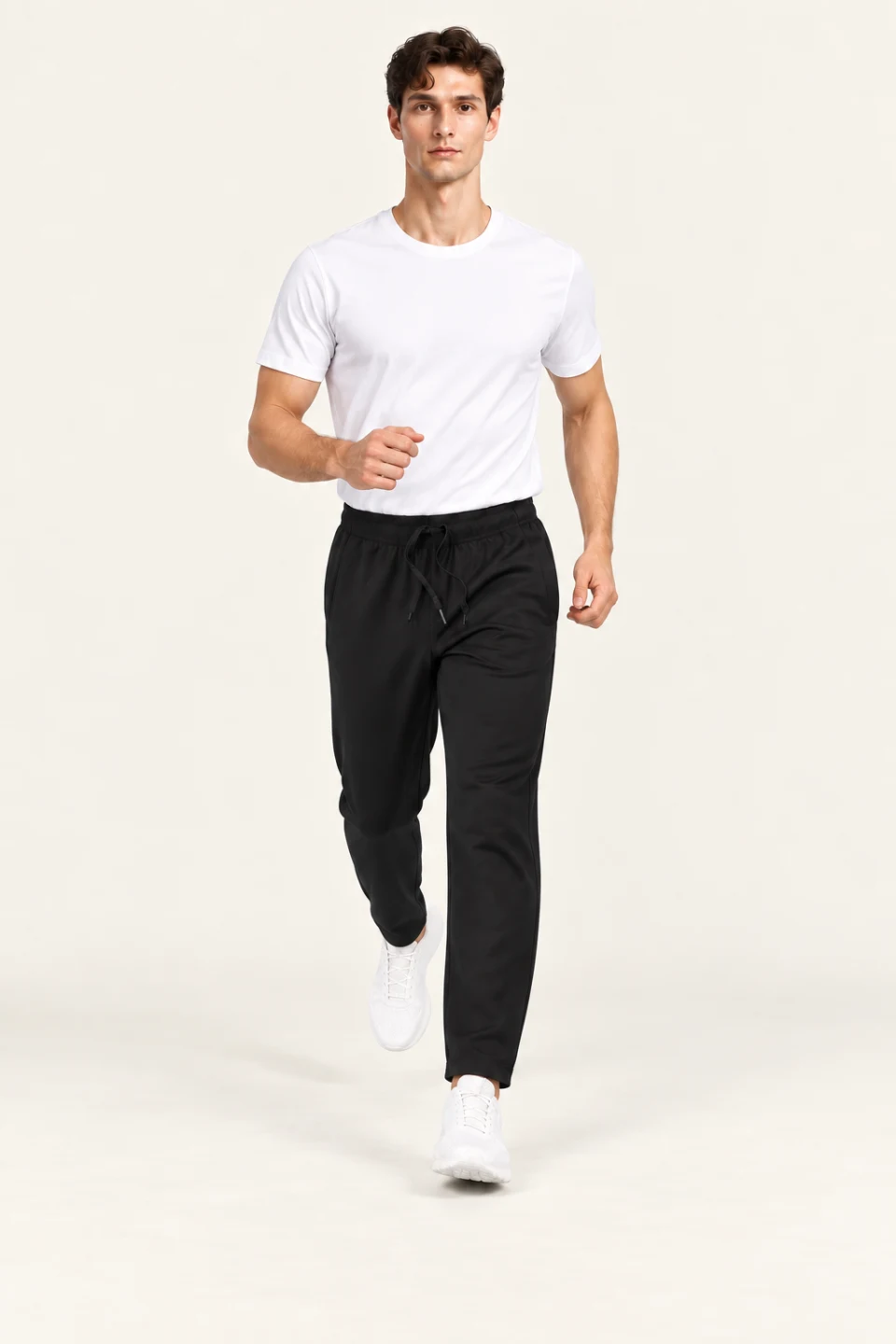 LS-B0153 Black motion view — standardized AI styling preview