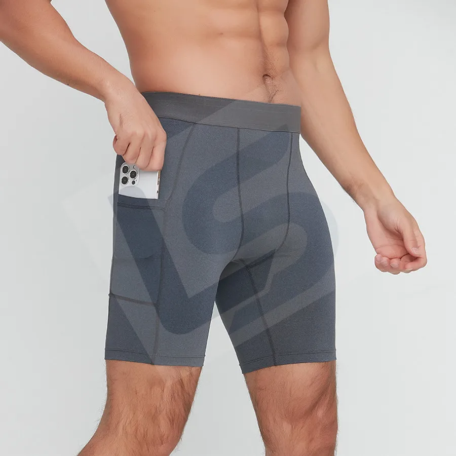 LS-B0161 Men's Running Pants in Grey, original product photograph