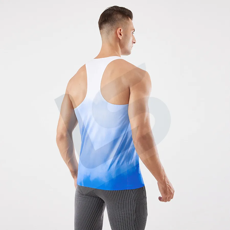 LS-B0184 Unisex 2-in-1 Running Shorts in Red, original product photograph