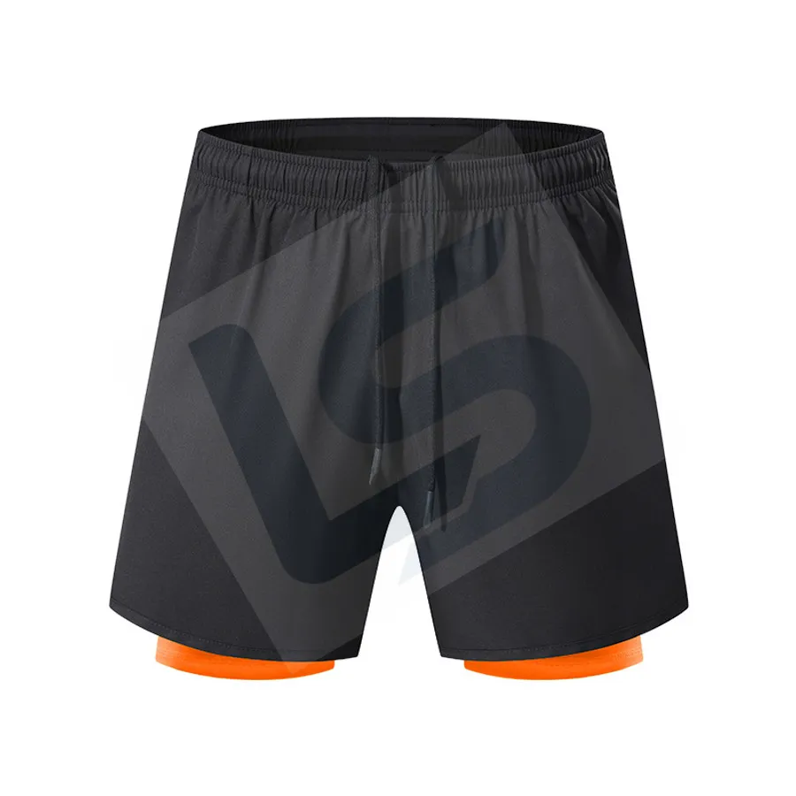 LS-B0184 Unisex 2-in-1 Running Shorts in Color Variant 8, original product photograph