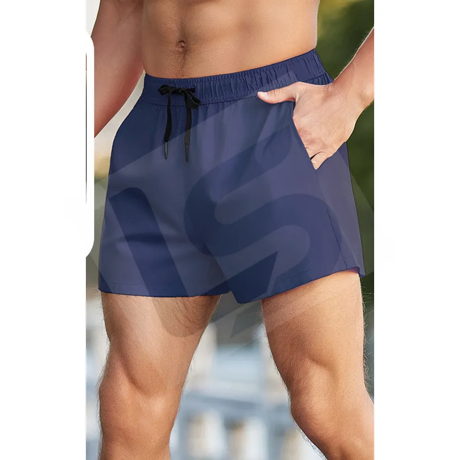 LS-B0188 Men's Compression Shorts in Grey Variant 1, original product photograph