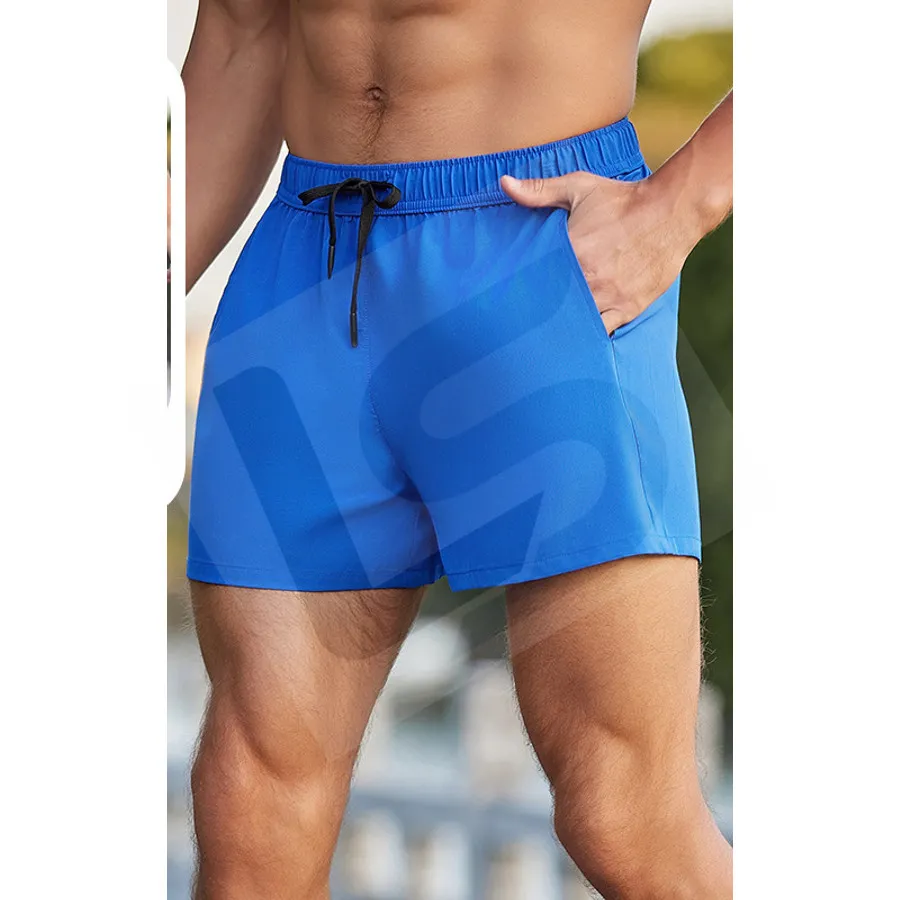 LS-B0188 Men's Compression Shorts in Green Variant 1, original product photograph