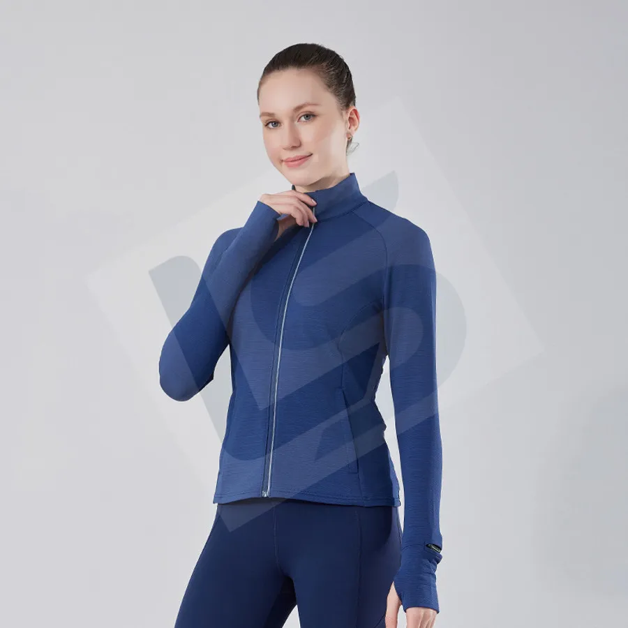 LS-B0200 Women's Training Jacket in Green, original product photograph