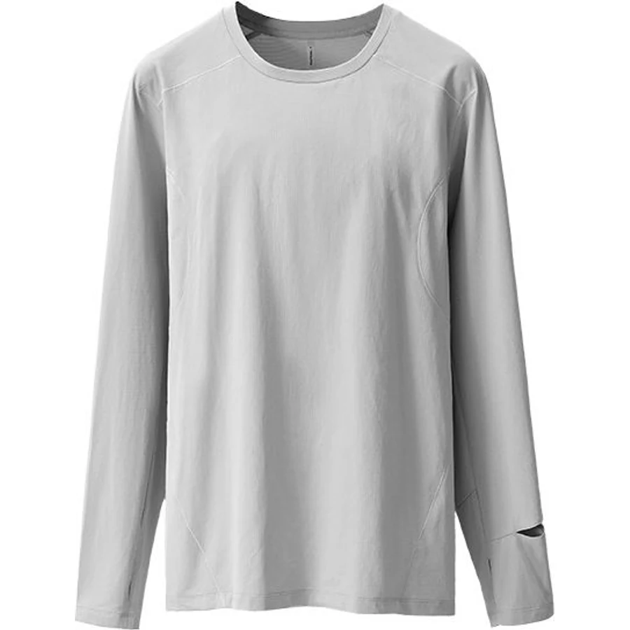 LS-B0205 Lightweight Quick-Dry Running Top in Moon Rock Grey, original product photograph