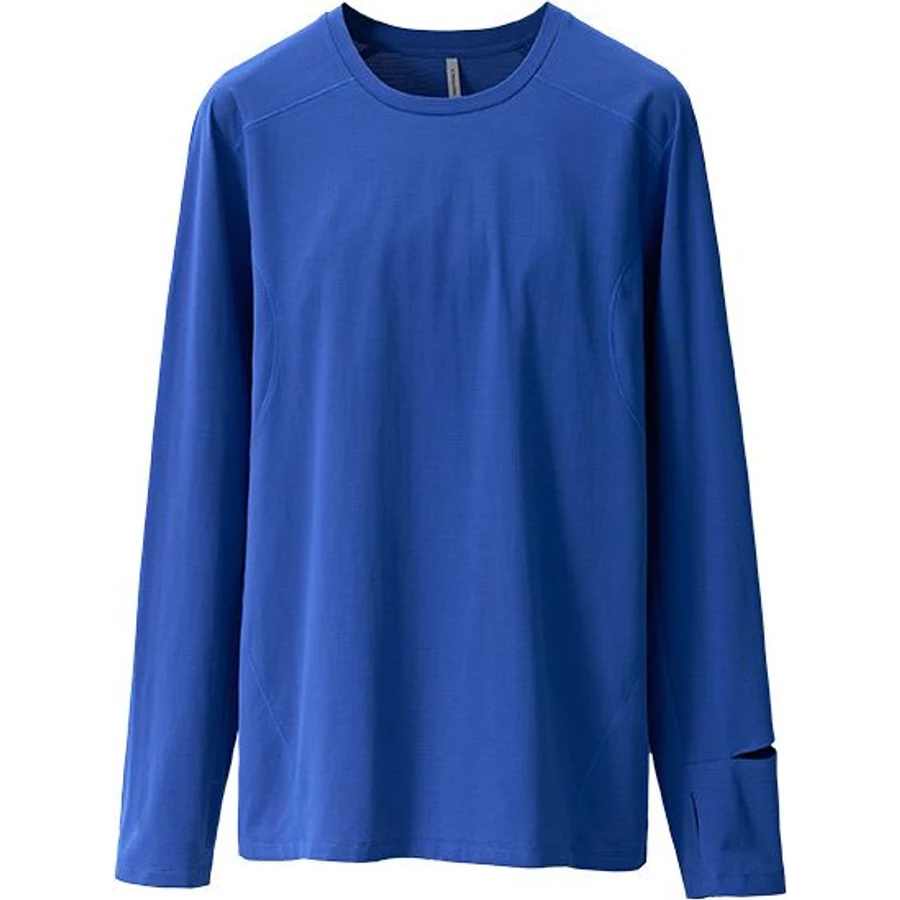 LS-B0205 Lightweight Quick-Dry Running Top in Klein Blue, original product photograph