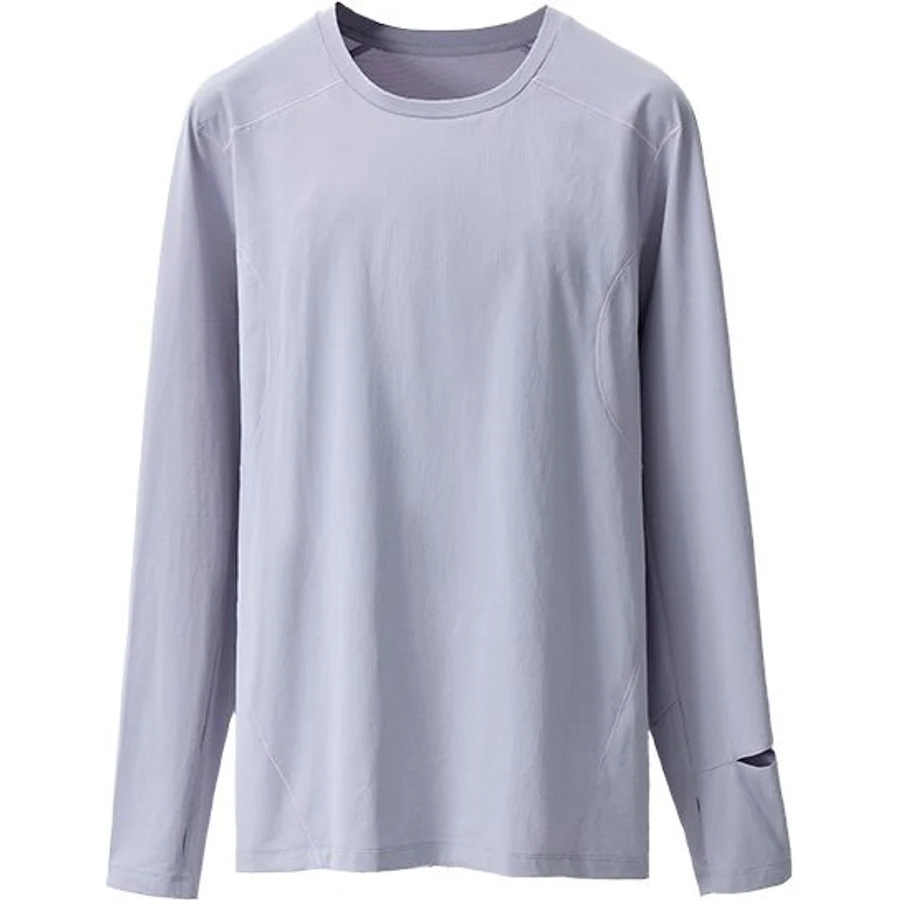 LS-B0205 Lightweight Quick-Dry Running Top in Lavender Purple, original product photograph